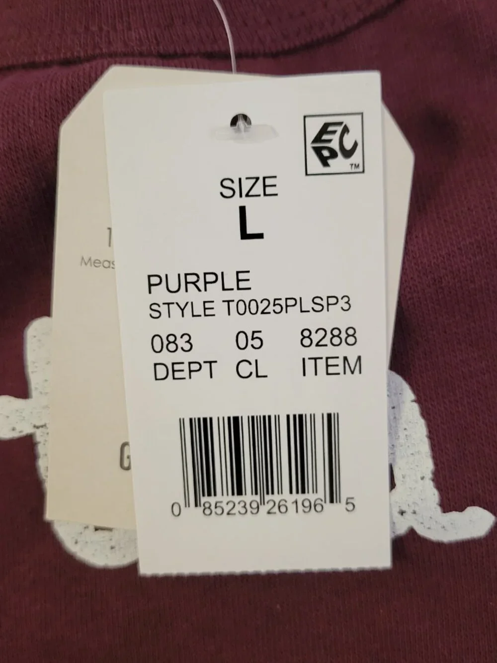 Grayson Pup The Label Stay Cozy Dog Sweater Large Maroon White Brand New